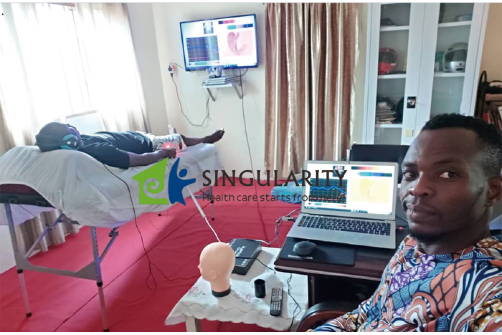 BIOPHILIA TRACKER X3 Working on Clinic of Africa